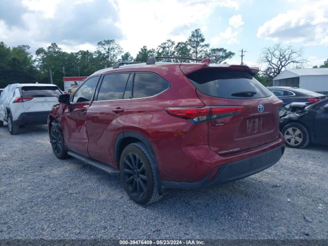 5TDGARAH9MS509009 Toyota Highlander Hybrid Xle