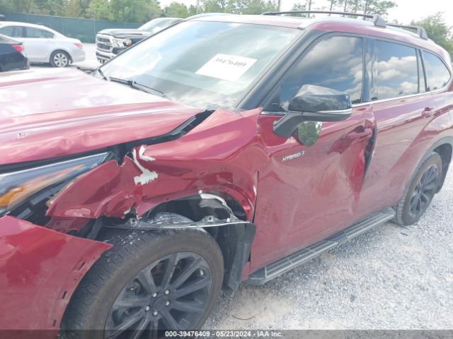 5TDGARAH9MS509009 Toyota Highlander Hybrid Xle