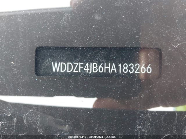 WDDZF4JB6HA183266 Mercedes-Benz E 300