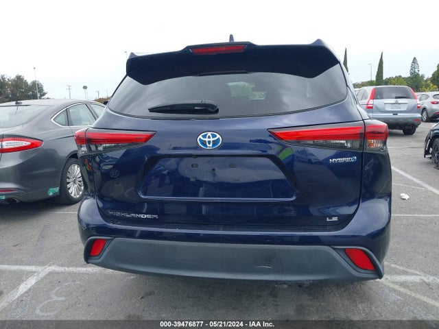 Toyota Highlander Hybrid Le 2021 5TDBBRCH9MS520886 Image 16