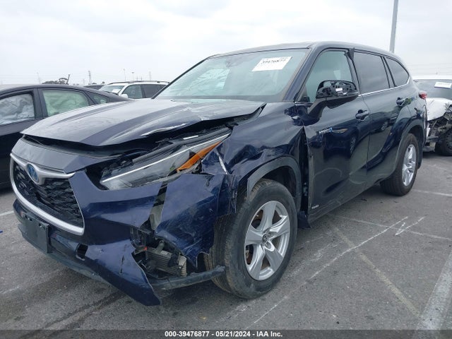 Toyota Highlander Hybrid Le 2021 5TDBBRCH9MS520886 Image 2