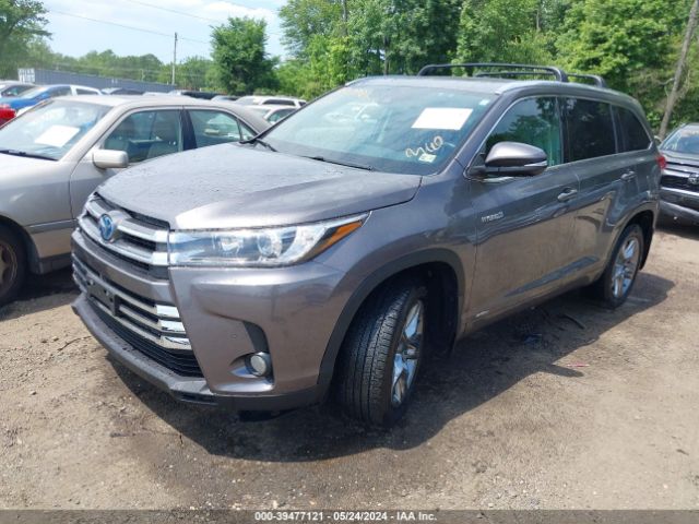 5TDDGRFH3JS052042 Toyota Highlander Hybrid Limited Platinum