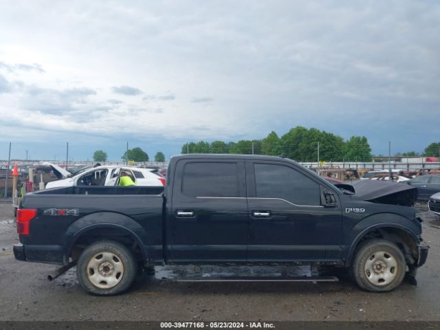 1FTEW1E50JFB69710 Ford F-150 Platinum