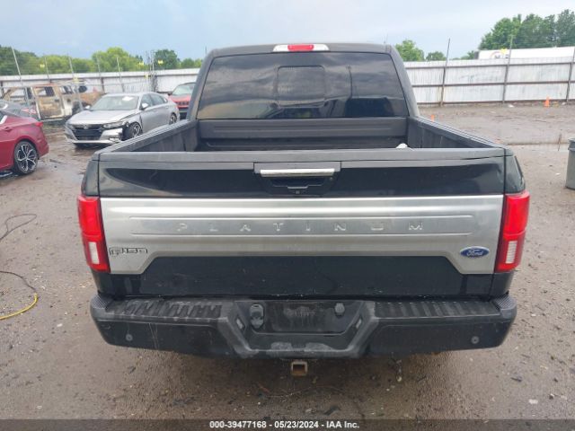 1FTEW1E50JFB69710 Ford F-150 Platinum