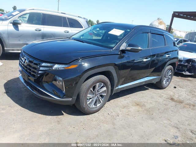 KM8JBCA12NU082347 Hyundai Tucson Hybrid Blue