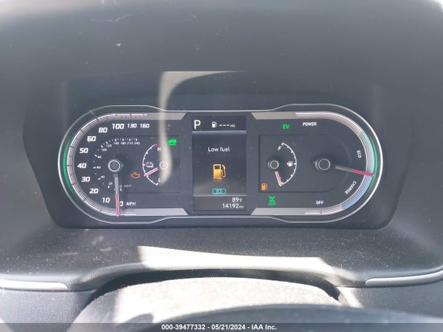 KM8JBCA12NU082347 Hyundai Tucson Hybrid Blue