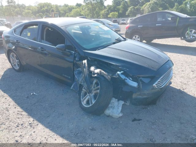 Ford Fusion Hybrid Se 2018 3FA6P0LUXJR225697 Image 1