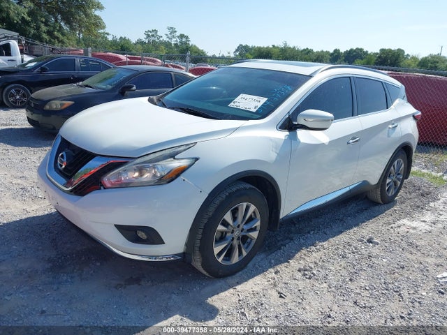 Nissan MURANO SV 2015 5N1AZ2MH0FN259813 Image 2