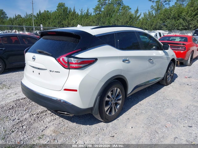 Nissan MURANO SV 2015 5N1AZ2MH0FN259813 Image 4