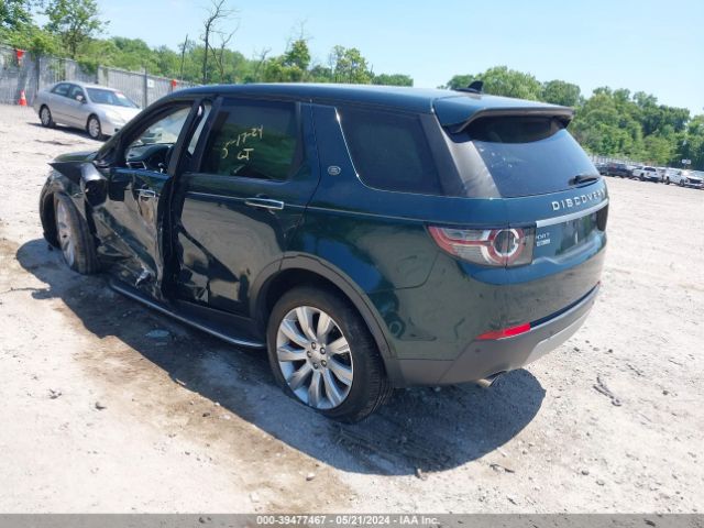 SALCT2BG3FH500568 Land Rover Discovery Sport Hse Lux