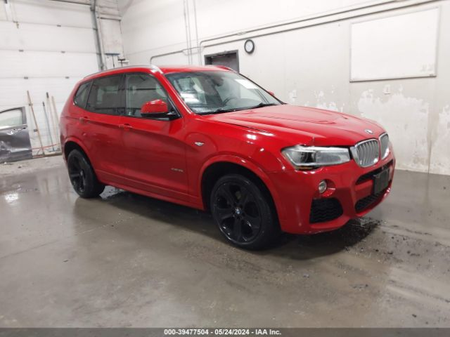 Auction sale of the 2015 Bmw X3 Xdrive35i, vin: 5UXWX7C52F0K32712, lot number: 39477504