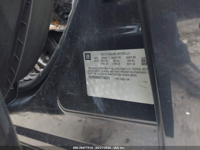 1G1PG5SB2F7249270 Chevrolet CRUZE LTZ