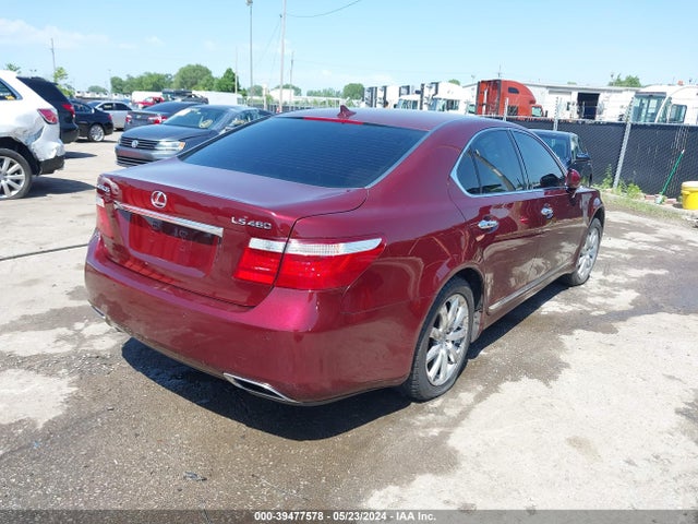 Продажа на аукционе авто 2007 Lexus Ls 460, vin: JTHBL46F375050745, номер лота: 39477578