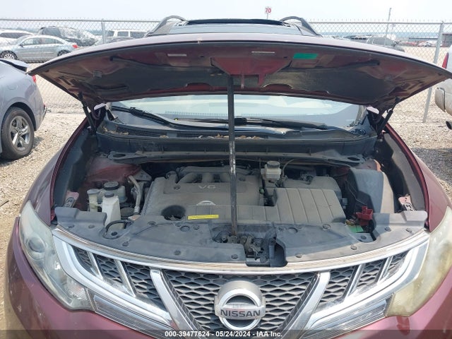39477624 :رقم المزاد ، JN8AZ1MU2CW118912 vin ، 2012 Nissan Murano Sl مزاد بيع