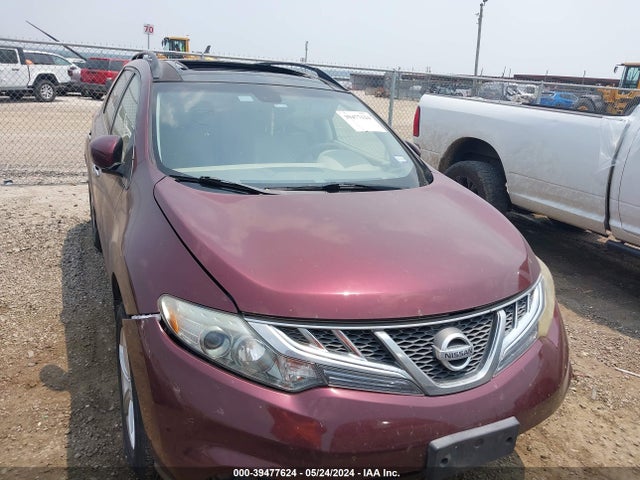 39477624 :رقم المزاد ، JN8AZ1MU2CW118912 vin ، 2012 Nissan Murano Sl مزاد بيع