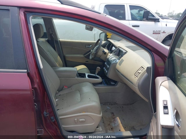 39477624 :رقم المزاد ، JN8AZ1MU2CW118912 vin ، 2012 Nissan Murano Sl مزاد بيع