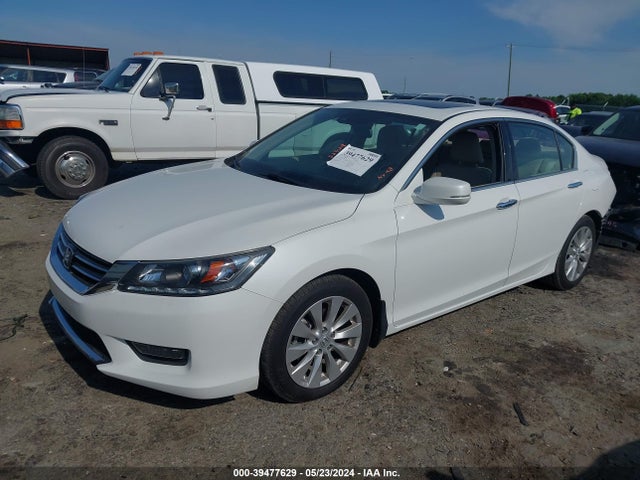 Honda Accord Ex-l V-6 2014 1HGCR3F85EA012939 Image 2