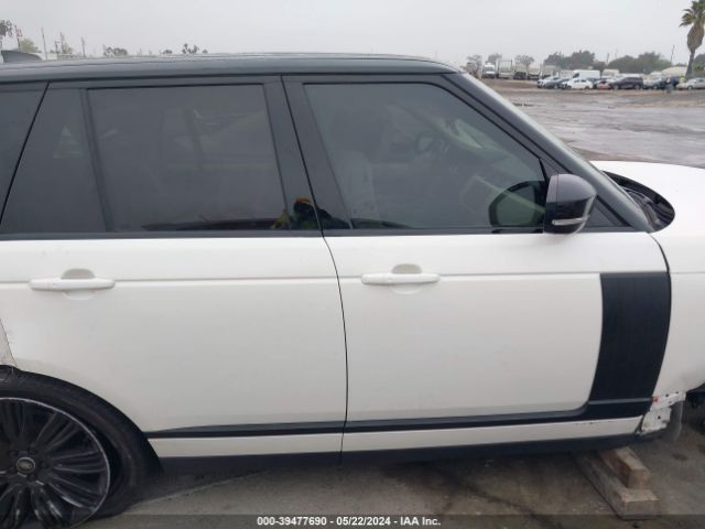 SALGS2RE5JA389497 Land Rover Range Rover 5.0l V8 Supercharged