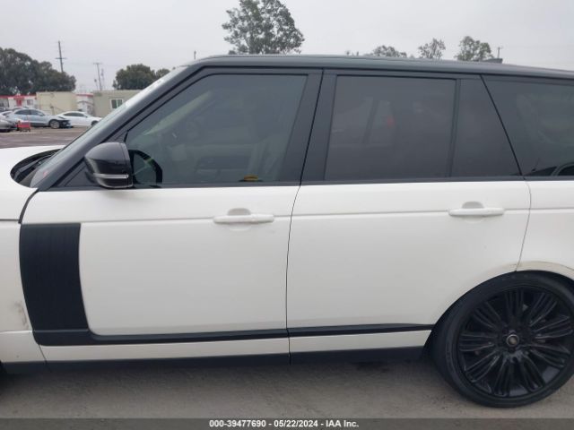 SALGS2RE5JA389497 Land Rover Range Rover 5.0l V8 Supercharged