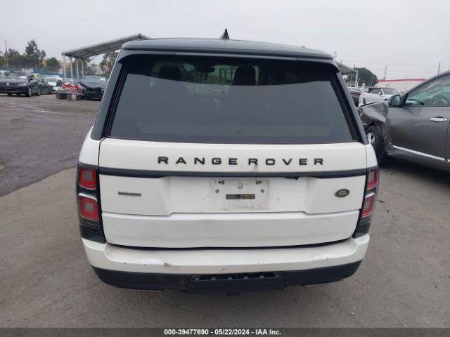 SALGS2RE5JA389497 Land Rover Range Rover 5.0l V8 Supercharged