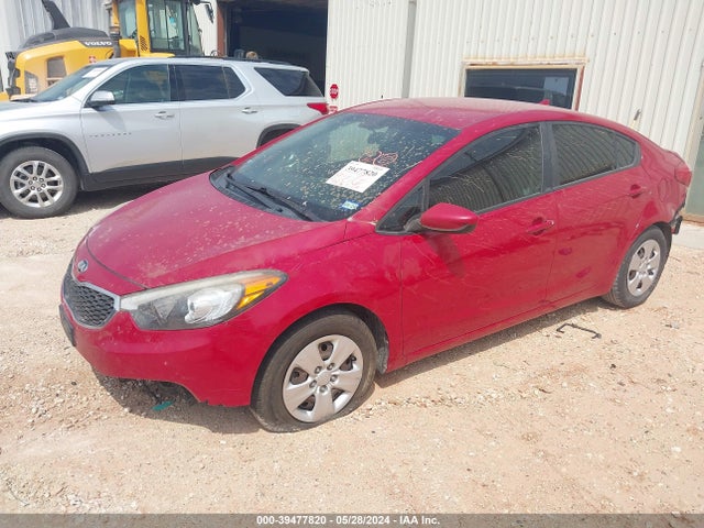 KIA FORTE LX 2016 KNAFK4A67G5606890 Image 2
