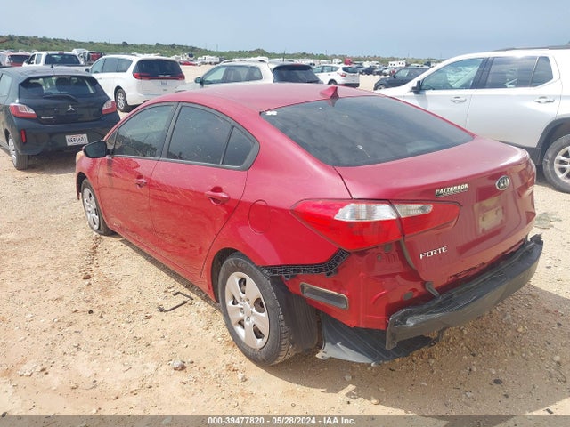 KIA FORTE LX 2016 KNAFK4A67G5606890 Image 3
