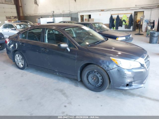 2015 Subaru Legacy 2.5i მანქანა იყიდება აუქციონზე, vin: 4S3BNAA67F3020482, აუქციონის ნომერი: 39477882