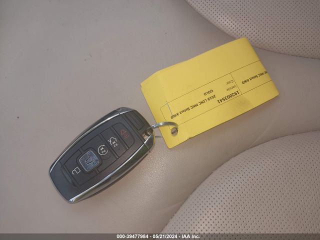 5LMCJ2D99KUL20646 Lincoln MKC SELECT