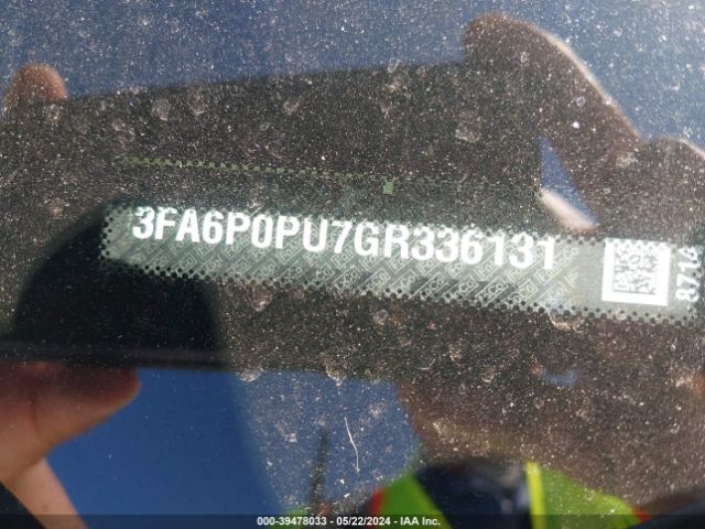 3FA6P0PU7GR336131 Ford Fusion Energi Se Luxury