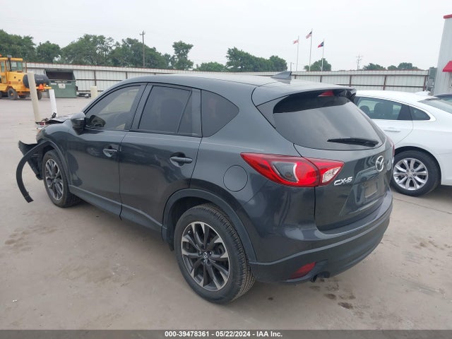 Продаж на аукціоні авто 2016 Mazda Cx-5 Grand Touring, vin: JM3KE2DY0G0768875, номер лоту: 39478361