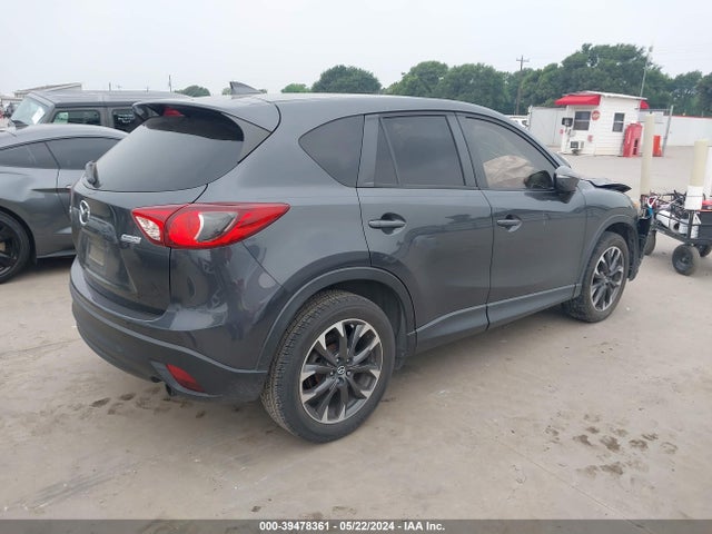 Продаж на аукціоні авто 2016 Mazda Cx-5 Grand Touring, vin: JM3KE2DY0G0768875, номер лоту: 39478361
