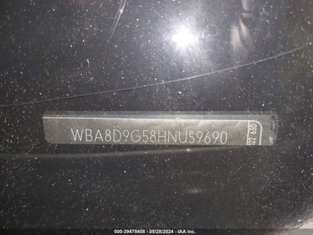 WBA8D9G58HNU59690 BMW 330i Xdrive