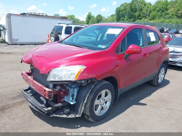 Chevrolet Trax 1ls 2015 KL7CJPSB8FB071748 Image 2
