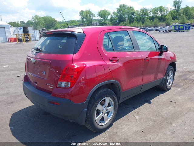 Chevrolet Trax 1ls 2015 KL7CJPSB8FB071748 Image 4