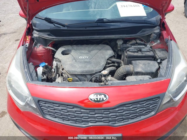 KIA RIO LX 2014 KNADM4A35E6417119 Image 10