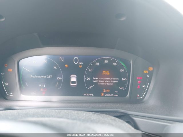 1HGCY2F69PA037776 Honda Accord Hybrid Ex-l