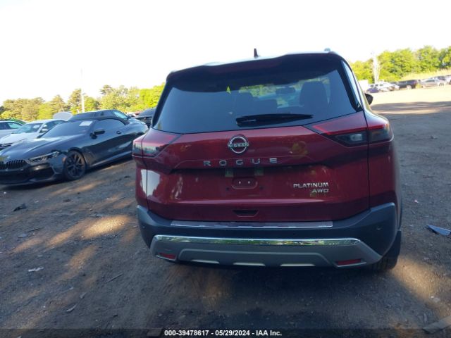 JN8BT3DD8NW271945 Nissan Rogue Platinum Intelligent Awd