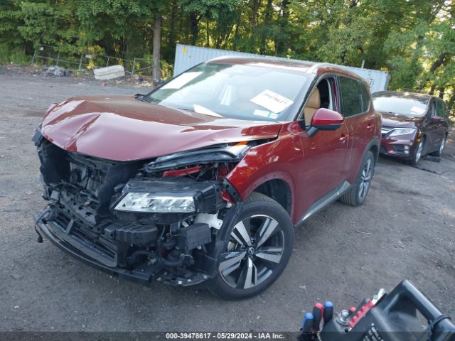 JN8BT3DD8NW271945 Nissan Rogue Platinum Intelligent Awd
