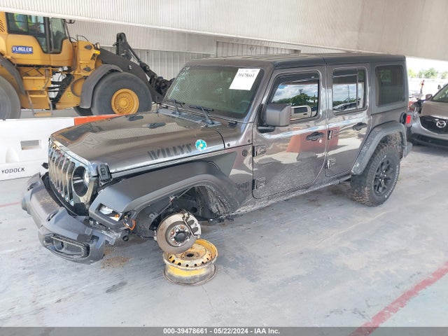 1C4HJXDG0NW210859 Jeep Wrangler Unlimited Willys 4x4