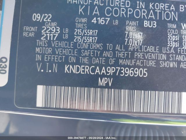 KNDERCAA9P7396905 KIA SELTOS EX