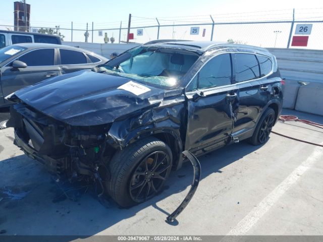 5NMS53AD2KH008813 Hyundai Santa Fe Limited