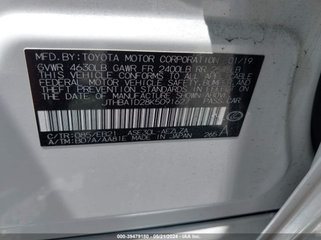 JTHBA1D28K5091627 Lexus IS 300