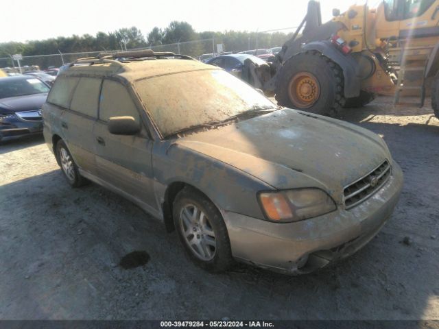 2001 Subaru Outback მანქანა იყიდება აუქციონზე, vin: 4S3BH665917671053, აუქციონის ნომერი: 39479284