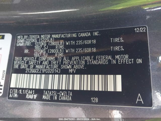 2T2GGCEZ1PC020143 Lexus Nx 350 Premium