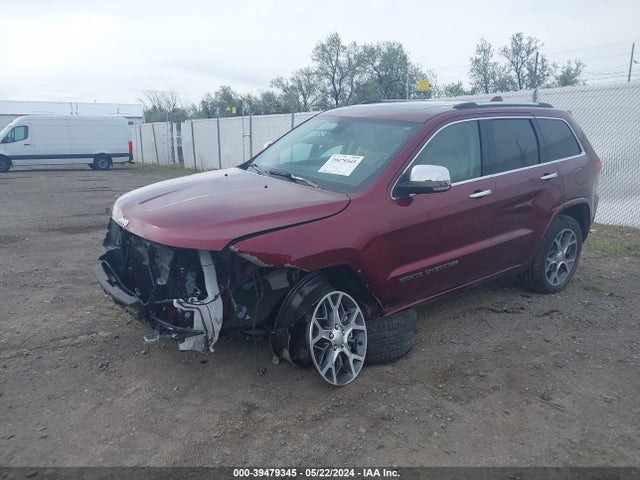 1C4RJFCG3MC586990 Jeep Grand Cherokee Overland 4x4
