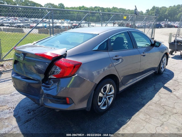 Honda Civic Lx 2018 2HGFC2F57JH539651 Image 4