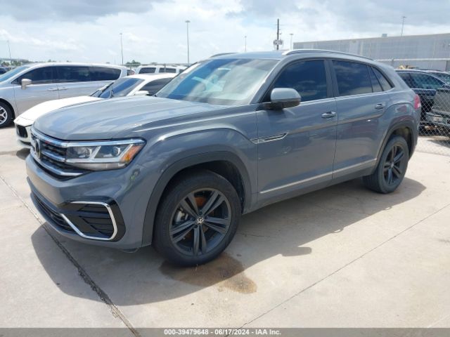 1V2PE2CA8MC203978 Volkswagen Atlas Cross Sport 3.6l V6 Se W/technology R-line