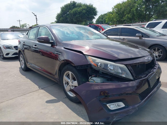 KIA Optima Lx 2014 5XXGM4A75EG271762 Image 1