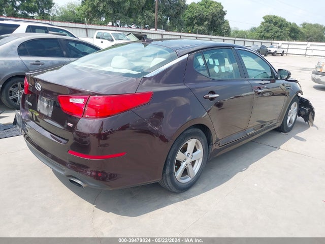 KIA Optima Lx 2014 5XXGM4A75EG271762 Image 4