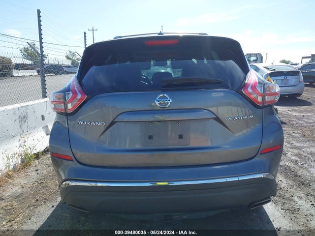 Nissan Murano Platinum 2015 5N1AZ2MG9FN206017 Image 16